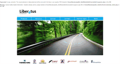 Desktop Screenshot of liberatus.eu